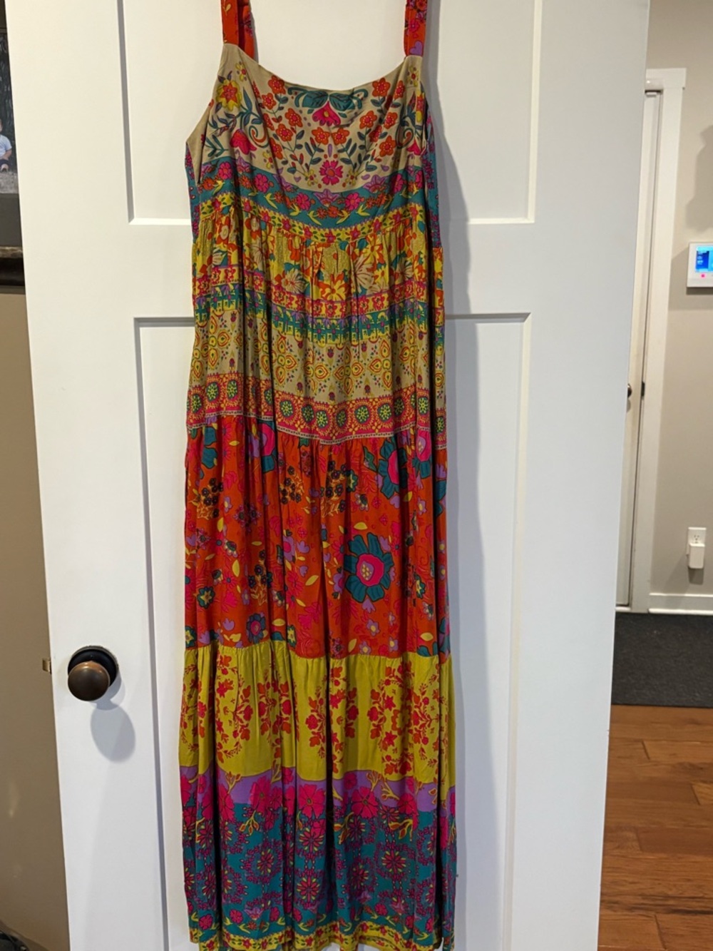 NATURAL LIFE Multicolor Floral Boho Maxi Dress